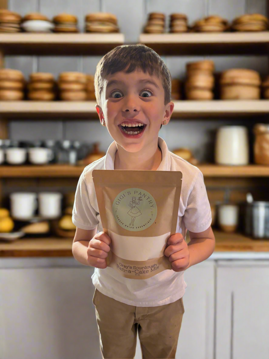 Gray’s Sourdough Pan-a-Cake Mix!