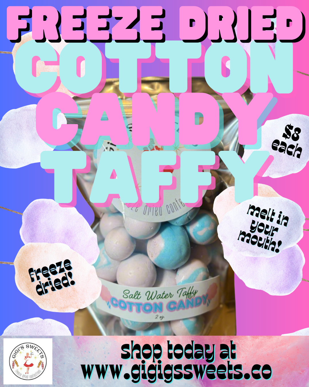 Cotton Candy - Taffy