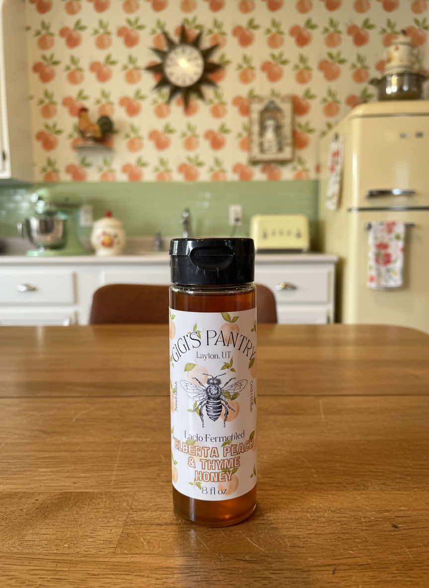 Peach & Thyme Honey - Seasonal