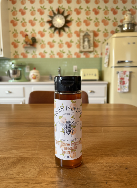 Peach & Thyme Honey - Seasonal